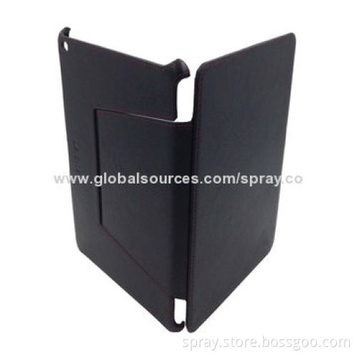 Stand Leather Folio Case for iPad Air, Multi-angle Adjustable Kickstand